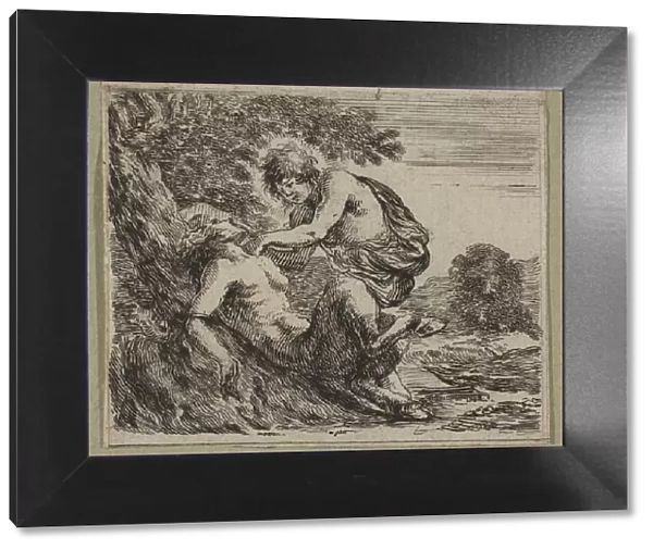 Apollon et Marsyas, 1644. Creator: Stefano della Bella