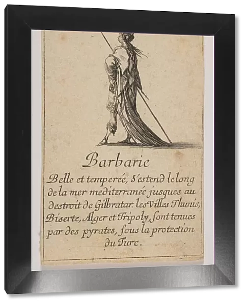 Barbarie, 1644. Creator: Stefano della Bella