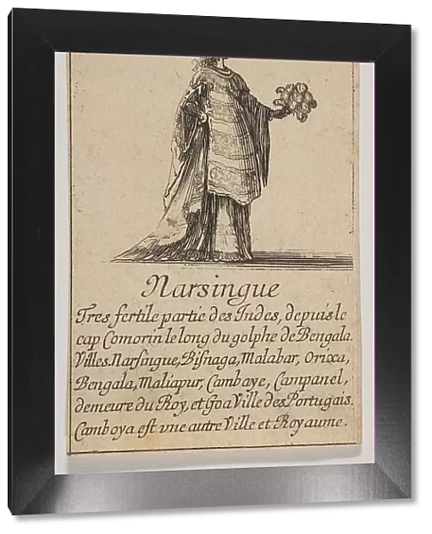 Narsingue, 1644. Creator: Stefano della Bella