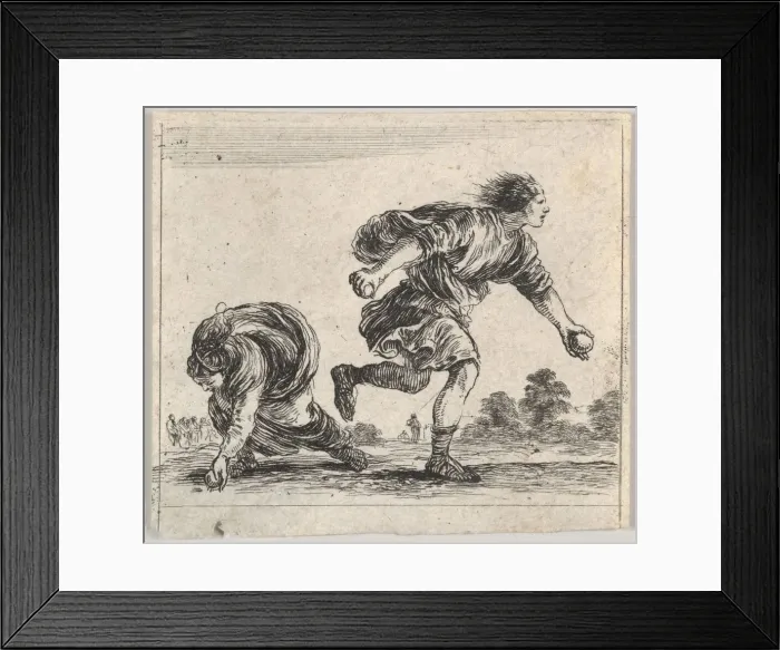Framed Print : Atalanta and Hippomenes, from Game of Mythology (Jeu de la Mythologie), 1644 Framed Print : Atalanta and Hippomenes, from Game of Mythology (Jeu de la Mythologie), 1644
