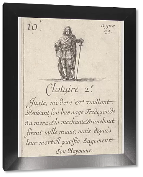 Clotaire 2.-e  /  Juste, modere... from Game of the Kings of France