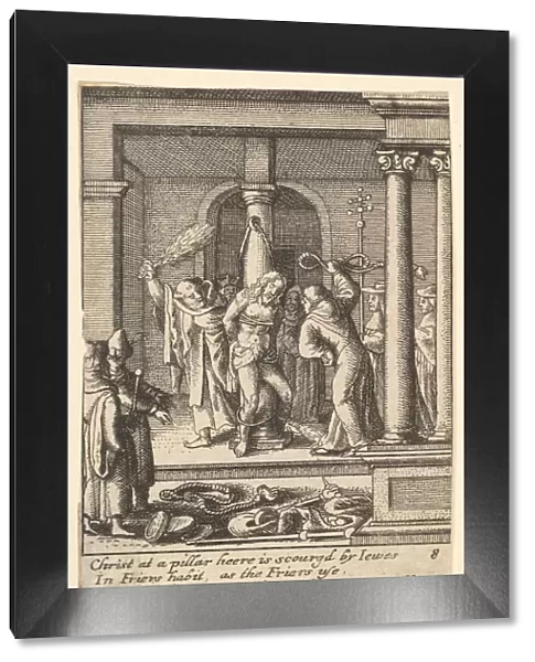The scourging, 1625-77. Creator: Wenceslaus Hollar