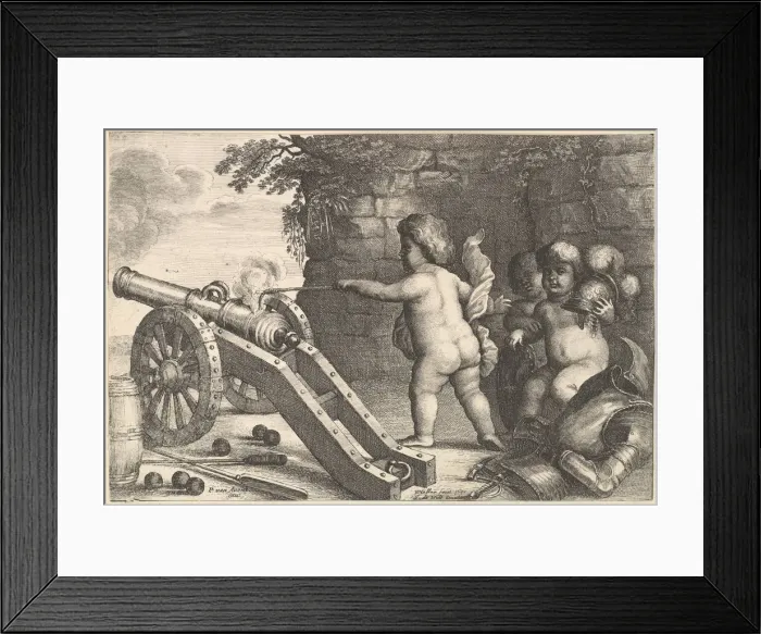 Framed Print : Fire (The Four Elements), 1647. Creator: Wenceslaus Hollar Framed Print : Fire (The Four Elements), 1647. Creator: Wenceslaus Hollar