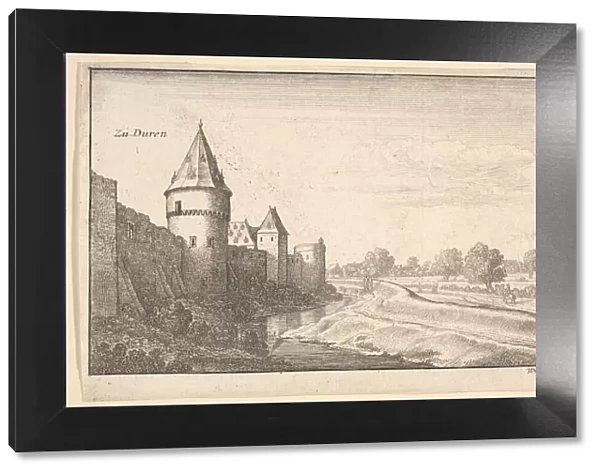 Zu Düren, 1664. Creator: Wenceslaus Hollar