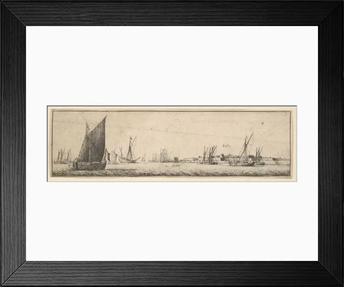 Framed Print : Lillo, 1642-44. Creator: Wenceslaus Hollar Framed Print : Lillo, 1642-44. Creator: Wenceslaus Hollar