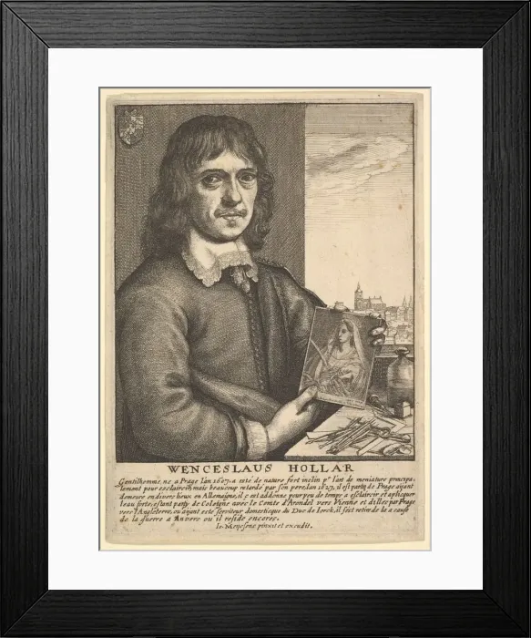 Framed Print : Wenceslaus Hollar, 1649. Creator: Wenceslaus Hollar Framed Print : Wenceslaus Hollar, 1649. Creator: Wenceslaus Hollar