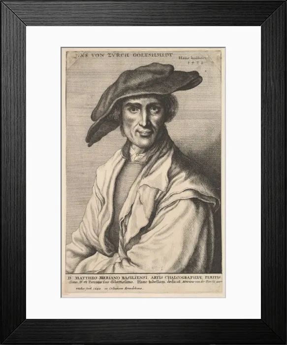 Framed Print : Hans von Zürch Goltshmidt, 1647. Creator: Wenceslaus Hollar Framed Print : Hans von Zürch Goltshmidt, 1647. Creator: Wenceslaus Hollar