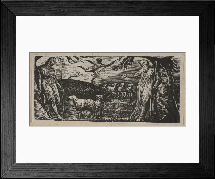 Framed Print : Thenot Remonstrates with Colinet, Lightfoot in the Background Framed Print : Thenot Remonstrates with Colinet, Lightfoot in the Background