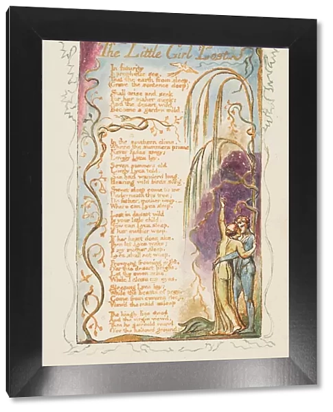 Songs of Innocence and of Experience: The Little Girl Lost, ca. 1825