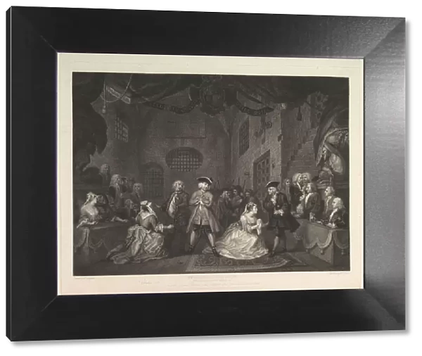 The Beggars Opera, Act III, 1790. Creator: William Blake