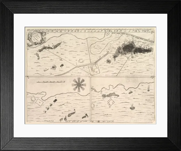 Framed Print : Fodina ferrea Danmorensis - A Danish Iron Mine (Aubry de La Mottrayes Framed Print : Fodina ferrea Danmorensis - A Danish Iron Mine (Aubry de La Mottrayes