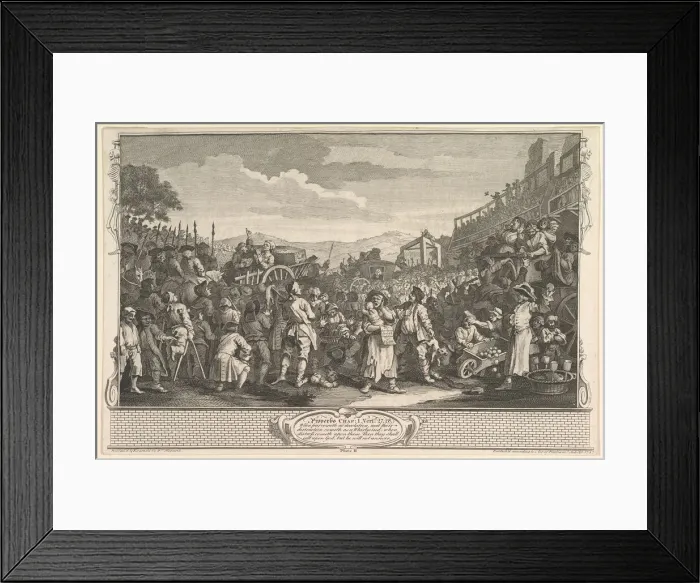 Framed Print : The Idle Prentice Executed at Tyburn (Industry and Idleness, plate 11) Framed Print : The Idle Prentice Executed at Tyburn (Industry and Idleness, plate 11)