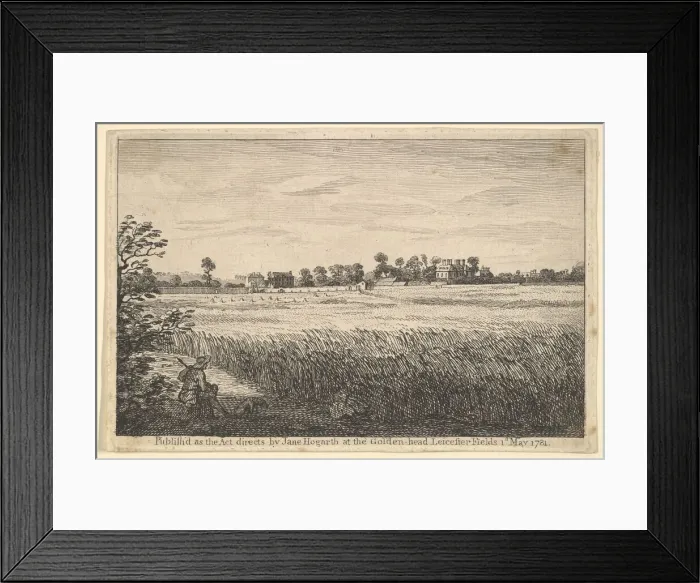 Framed Print : View of Ranbys House, May 1, 1781. Creator: William Hogarth Framed Print : View of Ranbys House, May 1, 1781. Creator: William Hogarth