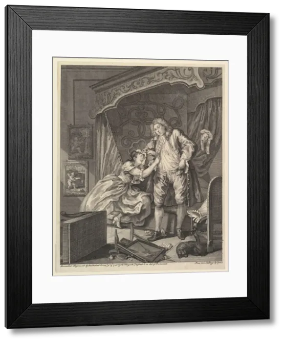 Framed Print : After, December 15, 1736. Creator: William Hogarth Framed Print : After, December 15, 1736. Creator: William Hogarth
