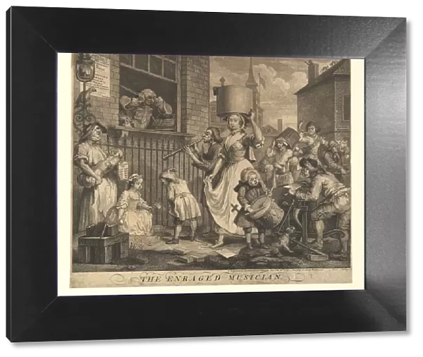 The Enraged Musician, November 30, 1741. Creator: William Hogarth