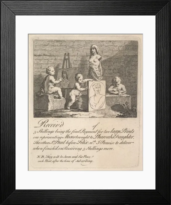 Framed Print : Boys Peeping at Nature, 1751. Creator: William Hogarth Framed Print : Boys Peeping at Nature, 1751. Creator: William Hogarth