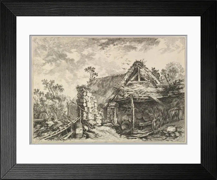 Framed Print : Woman Carrying a Bucket. Creator: William Wynne Ryland Framed Print : Woman Carrying a Bucket. Creator: William Wynne Ryland
