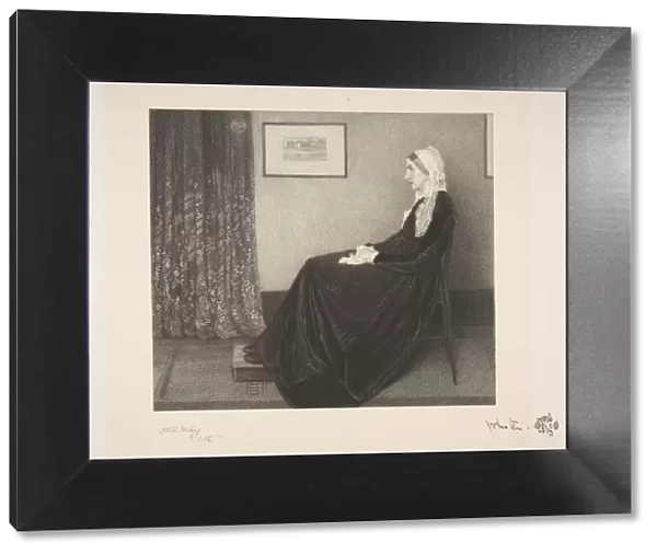 Arrangement in Grey and Black: Portrait of the Artists Mother, 1892