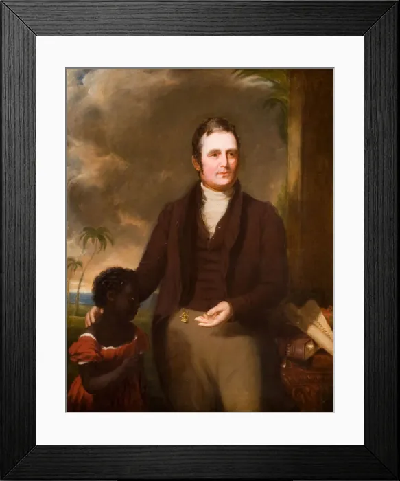 Framed Print : Portrait of Joseph Sturge, 1800-1850. Creator: Alexander Rippingille Framed Print : Portrait of Joseph Sturge, 1800-1850. Creator: Alexander Rippingille