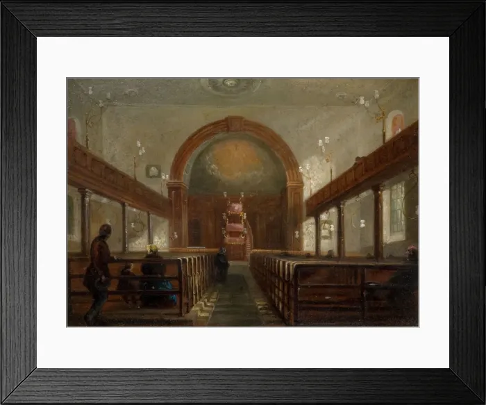 Framed Print : Christ Church New Street, 1840-1860. Creator: Unknown