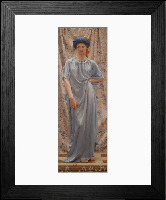 Framed Print : Sapphires, 1877. Creator: Albert Joseph Moore Framed Print : Sapphires, 1877. Creator: Albert Joseph Moore