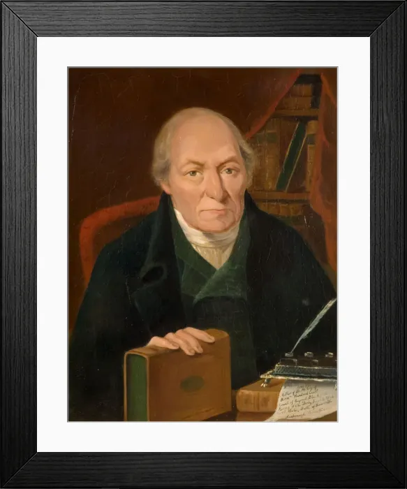 Framed Print : Portrait of William Hutton (1723-1816), 1890. Creator: Unknown Framed Print : Portrait of William Hutton (1723-1816), 1890. Creator: Unknown