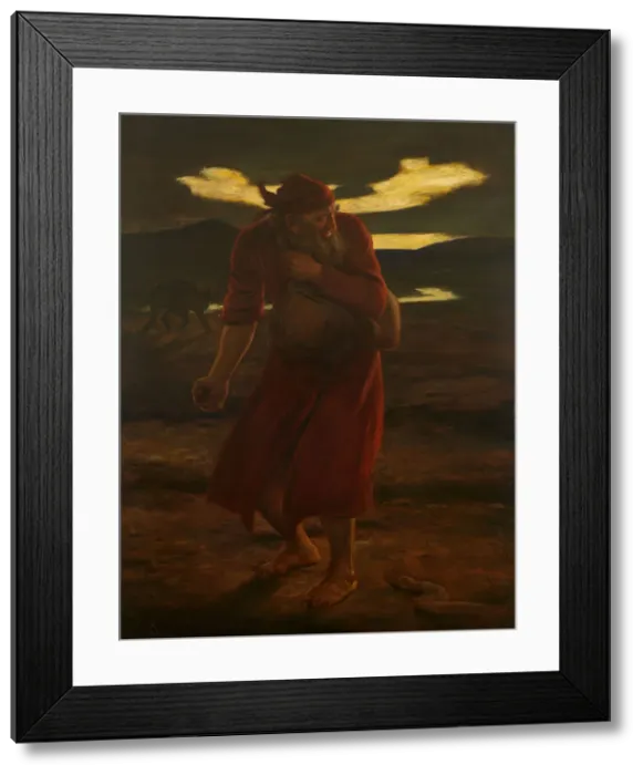 Framed Print : Parable of the Tares, 1865. Creator: John Everett Millais Framed Print : Parable of the Tares, 1865. Creator: John Everett Millais