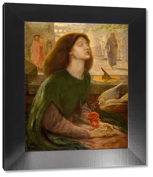 Beata Beatrix, 1877. Creators: Dante Gabriel Rossetti, Ford Madox Brown