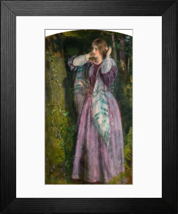 Framed Print : Amy, 1859. Creator: Arthur Hughes Framed Print : Amy, 1859. Creator: Arthur Hughes