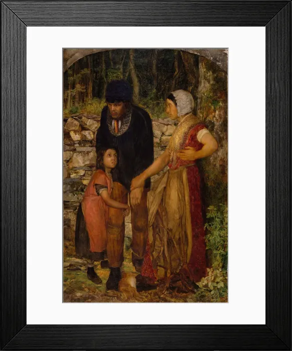 Framed Print : The Wifes Remonstrance, 1858. Creator: James Campbell Framed Print : The Wifes Remonstrance, 1858. Creator: James Campbell