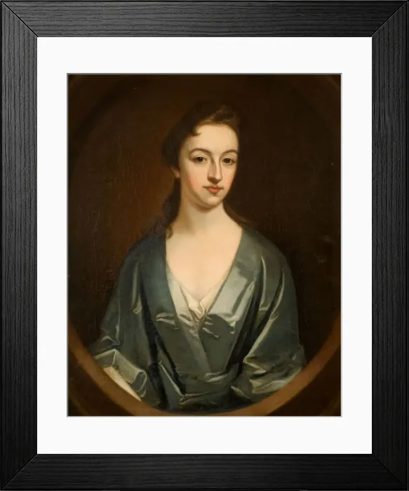 Framed Print : Barbara Lister, 1714-1724. Creator: Unknown Framed Print : Barbara Lister, 1714-1724. Creator: Unknown