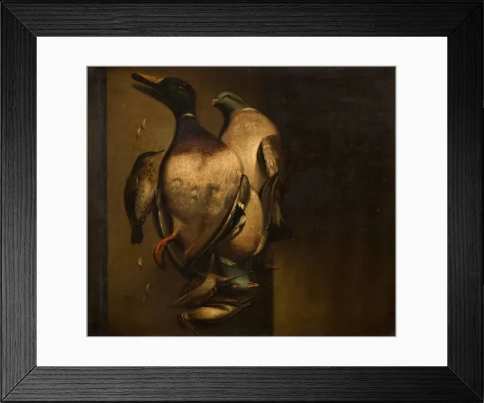 Framed Print : Dead Game, 1800-1900. Creator: Unknown Framed Print : Dead Game, 1800-1900. Creator: Unknown