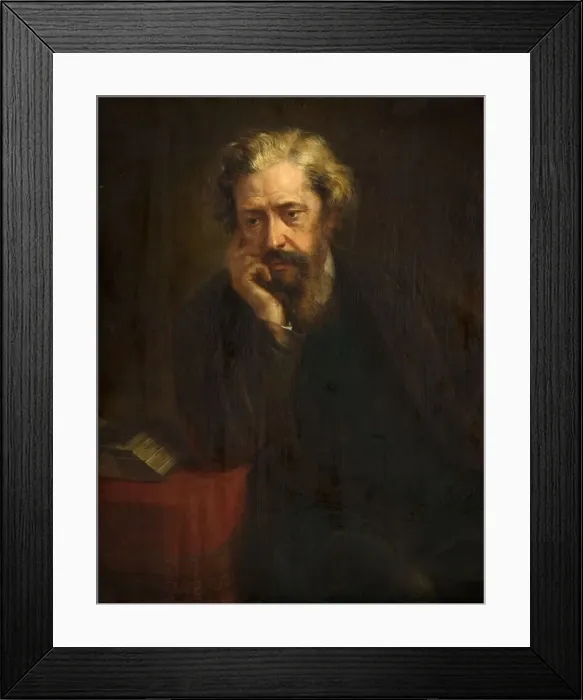 Framed Print : Portrait of a Man (George Dawson?), 19th century. Creator: Unknown Framed Print : Portrait of a Man (George Dawson?), 19th century. Creator: Unknown