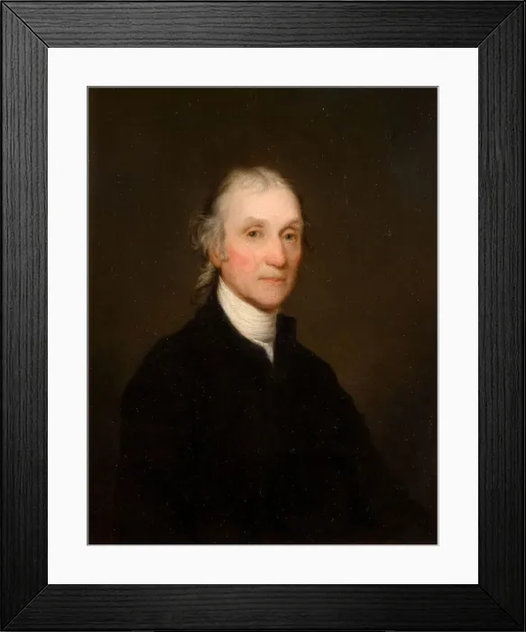 Framed Print : Portrait Of Dr Joseph Priestly (1733-1804), 1800. Creator: Unknown Framed Print : Portrait Of Dr Joseph Priestly (1733-1804), 1800. Creator: Unknown