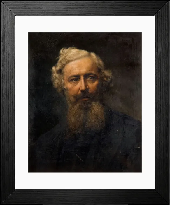 Framed Print : Portrait Of George Dawson (1821-1900). Creator: Unknown Framed Print : Portrait Of George Dawson (1821-1900). Creator: Unknown