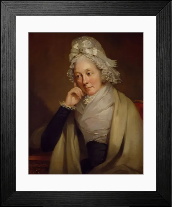 Framed Print : Mrs Joseph Priestley, 1793. Creator: Carl Fredrik von Breda Framed Print : Mrs Joseph Priestley, 1793. Creator: Carl Fredrik von Breda