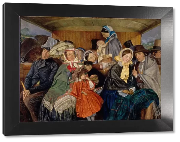 To Brighton and Back for Three and Sixpence, 1859. Creator: Charles Rossiter