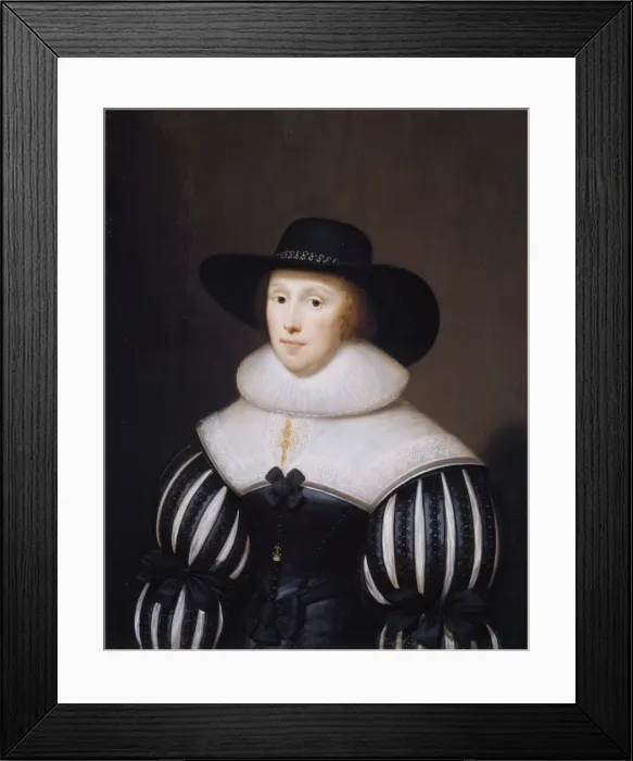 Framed Print : Portrait of Grace Bradbourne, Wife of Thomas Holte, 1627-1700 Framed Print : Portrait of Grace Bradbourne, Wife of Thomas Holte, 1627-1700