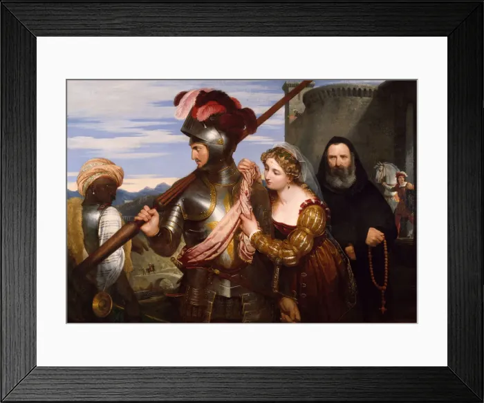 Framed Print : The Champion, 1824. Creator: Charles Lock Eastlake Framed Print : The Champion, 1824. Creator: Charles Lock Eastlake