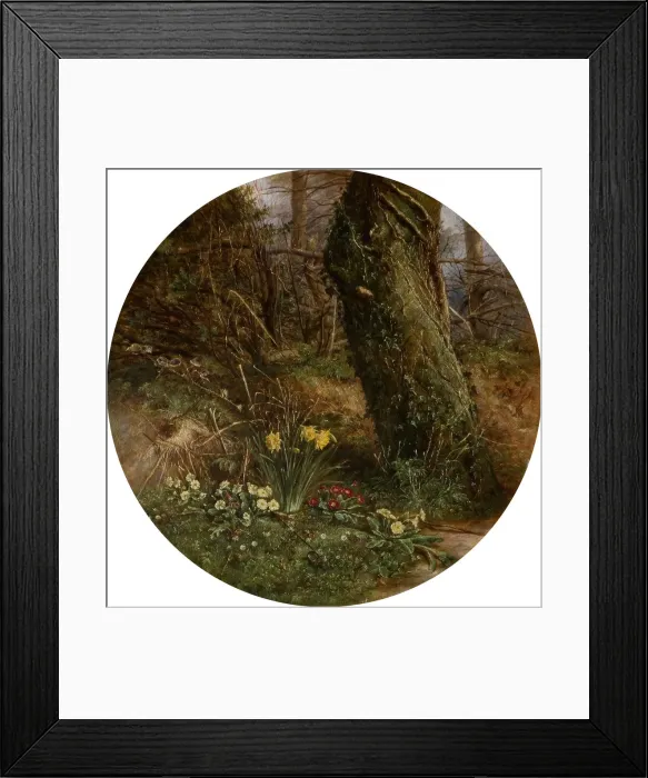 Framed Print : The Resurrection Of The Year, 1857. Creator: George Wallis