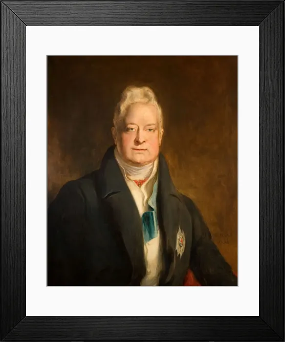Framed Print : Portrait Of King William The Fourth (1765-1837), 1838. Creator: David Wilkie Framed Print : Portrait Of King William The Fourth (1765-1837), 1838. Creator: David Wilkie