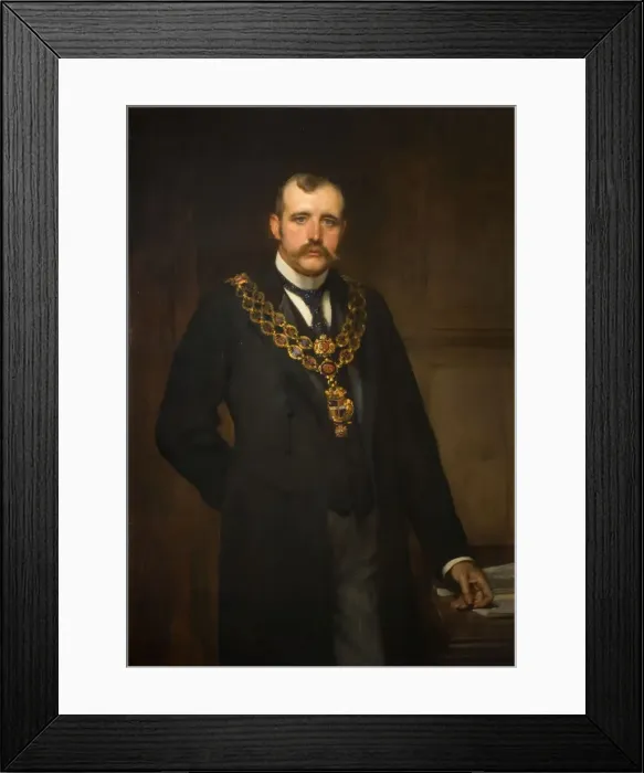 Framed Print : Portrait of Sir James Smith, 1897. Creator: James Jebusa Shannon Framed Print : Portrait of Sir James Smith, 1897. Creator: James Jebusa Shannon