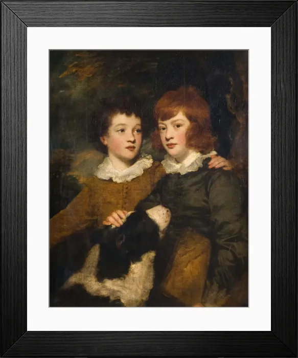 Framed Print : The Masters Gawler, 1778. Creator: Sir Joshua Reynolds Framed Print : The Masters Gawler, 1778. Creator: Sir Joshua Reynolds