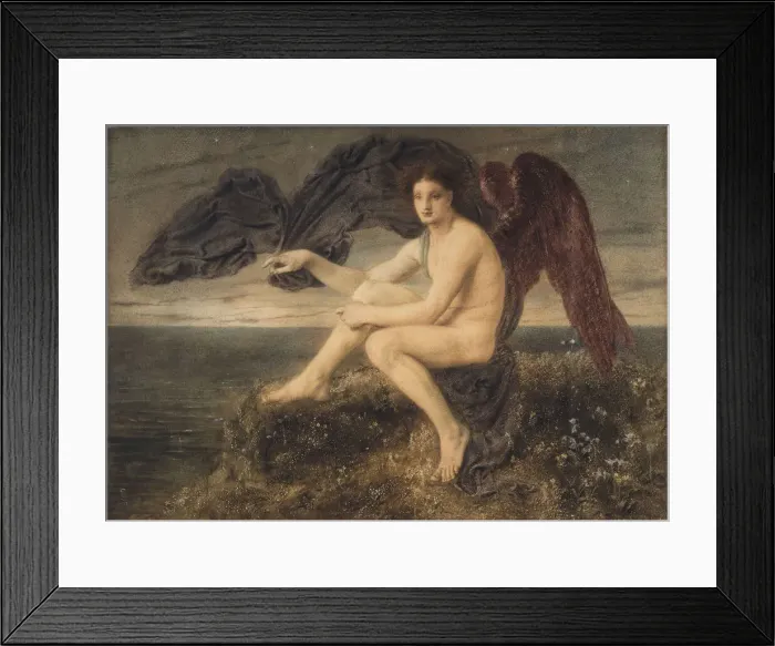 Framed Print : Dawn, 1871. Creator: Simeon Solomon Framed Print : Dawn, 1871. Creator: Simeon Solomon