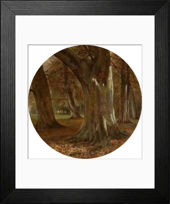 Framed Print : The Fall Of The Year, 1857. Creator: George Wallis Framed Print : The Fall Of The Year, 1857. Creator: George Wallis