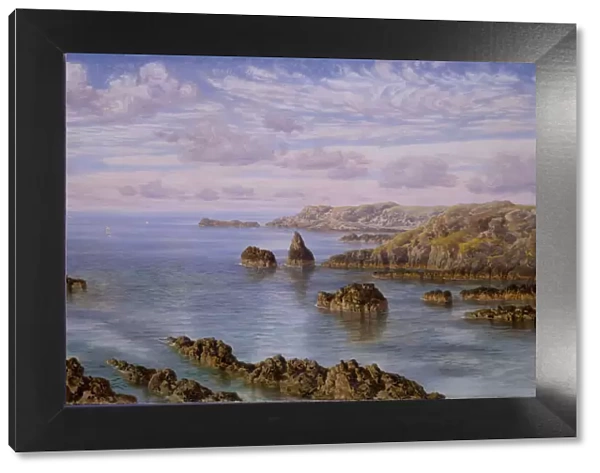 Southern Coast of Guernsey, 1875. Creator: John Brett