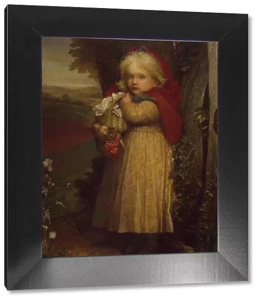 Little Red Riding Hood, 1890. Creator: George Frederick Watts
