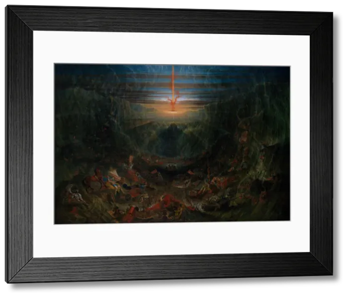 Framed Print : The Delivery of Israel Out of Egypt, 1820-1840. Creator: Samuel Colman Framed Print : The Delivery of Israel Out of Egypt, 1820-1840. Creator: Samuel Colman