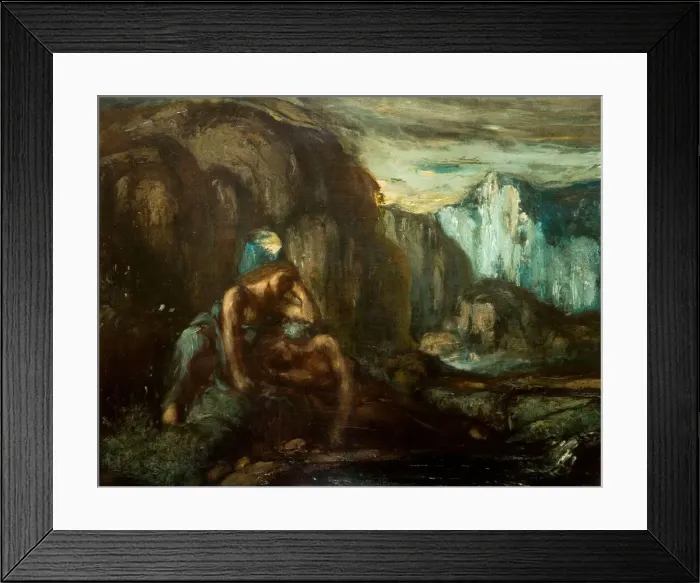 Framed Print : Tobias And The Angel, 1905. Creator: Charless Ricketts Framed Print : Tobias And The Angel, 1905. Creator: Charless Ricketts