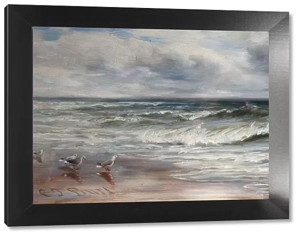 Sea Waves, 1880. Creator: Charles Thomas Burt